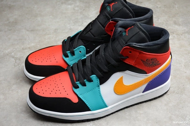BRED JORDAN AIR MID MULTI-COLOR 1 554724-125 1007